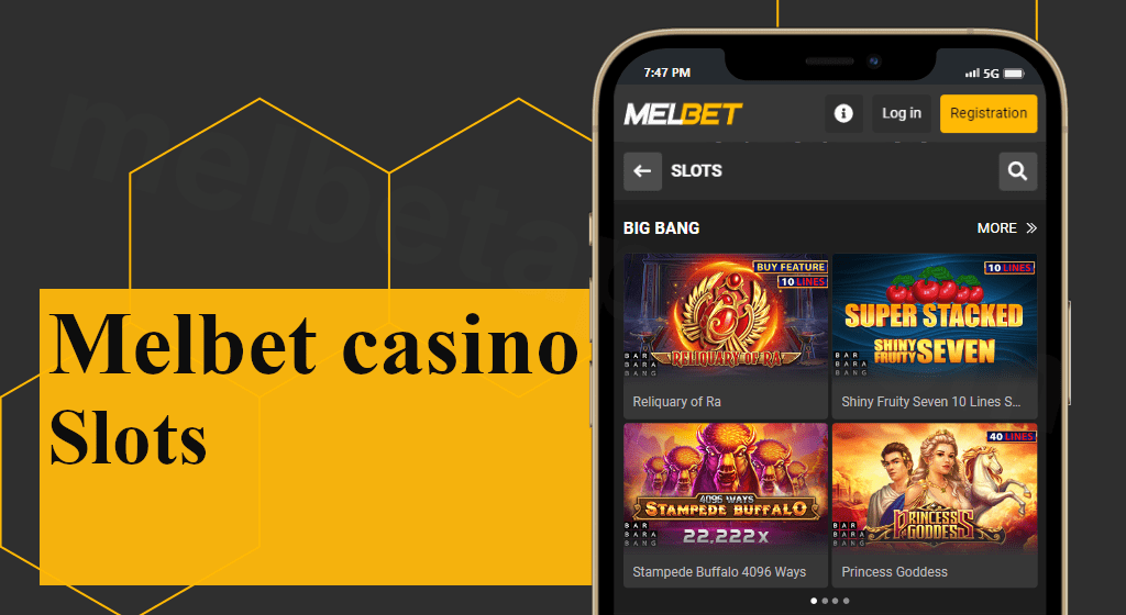 Melbet casino slots