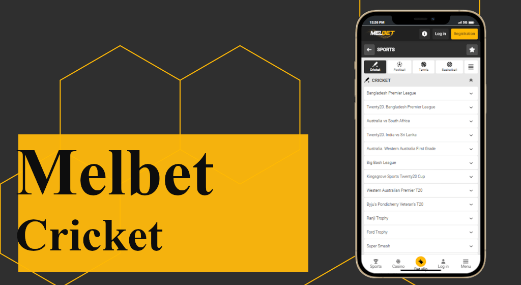 Melbet cricket betting and live betting with the most known Criket leagues IPL,BPL and many more